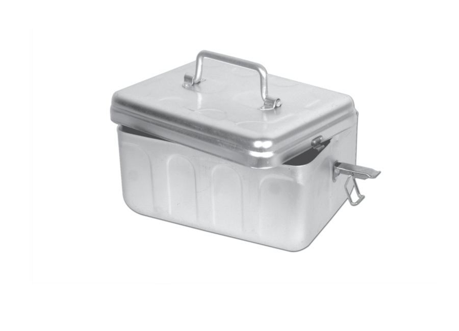 Midwifery Case with Lid (Aluminum)